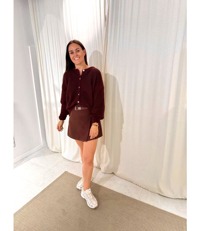 CHAR BELTED SKORT BU