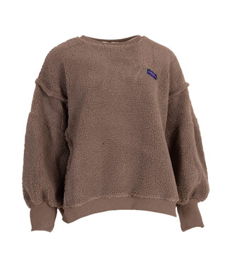 OVERSIZE TEDDY KNIT BR