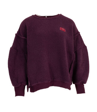 OVERSIZE TEDDY KNIT PU
