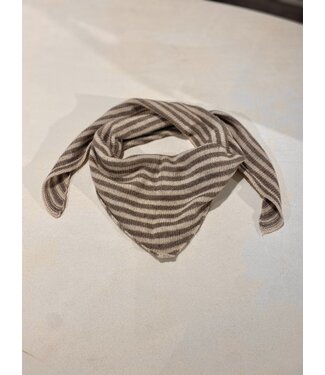 MILA  & ME KAIA SJAALTJE STRIPE TAUPE