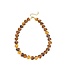 MILA  & ME HARTJES KETTING BRUIN
