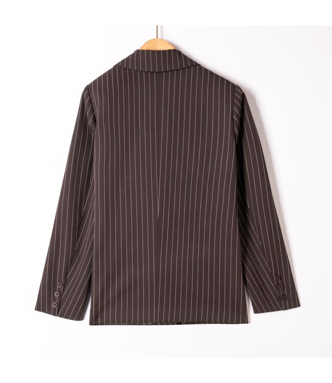 FINE STRIPE GILET CA