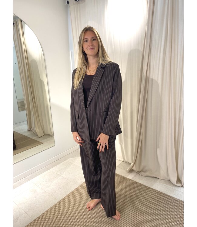 FINE STRIPE GILET CA