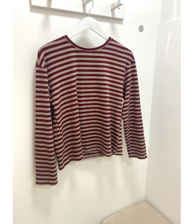 MILA  & ME BEST BASIC STRIPE LONGSLEEVE BC