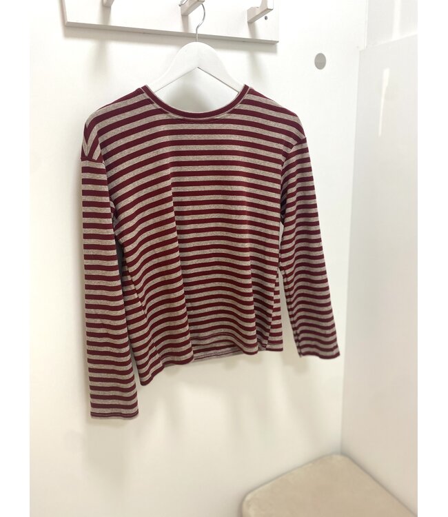 MILA  & ME BEST BASIC STRIPE LONGSLEEVE BC
