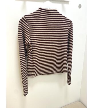 CHARA STRIPE FLEECE LONGSLEEVE CC