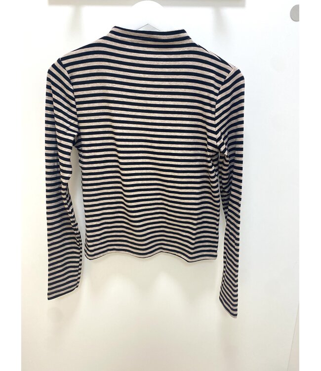 CHARA STRIPE FLEECE LONGSLEEVE BC