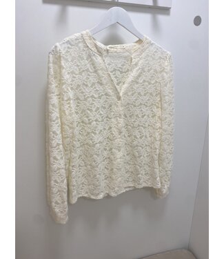 AELLA  LACE SHIRT CR