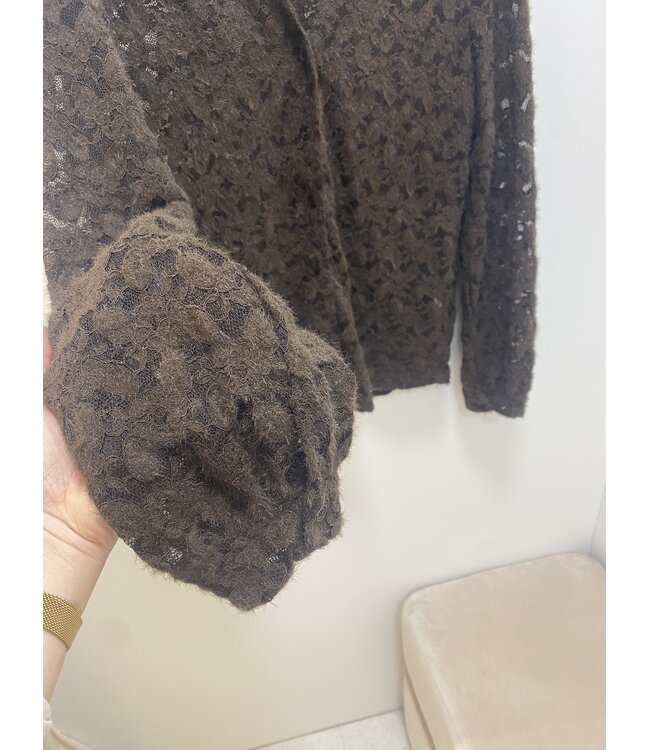 AELLA  LACE SHIRT BR