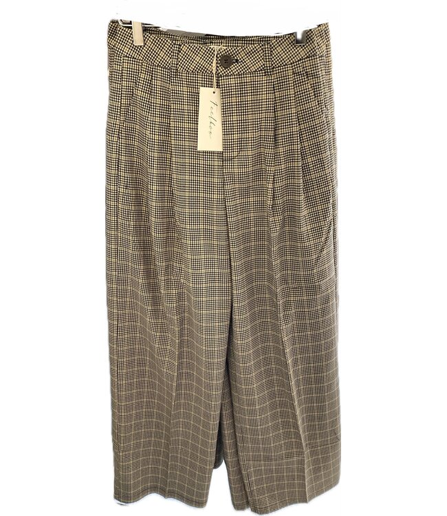 FEELKOO FLORENCE CHECK PANTS