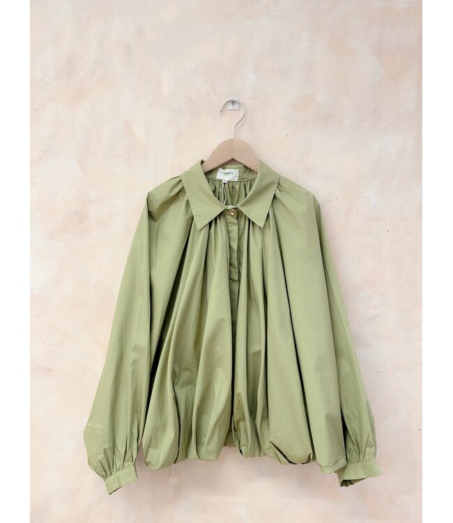 LUMINE MINE COTTON SHIRT KH