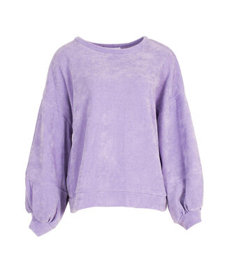 MILA  & ME TERRY SWEAT LILA ONE SIZE