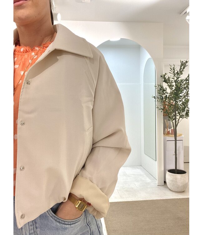 BIBA FLUID SHIRT JACKET BE