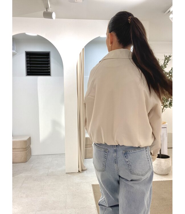 BIBA FLUID SHIRT JACKET BE