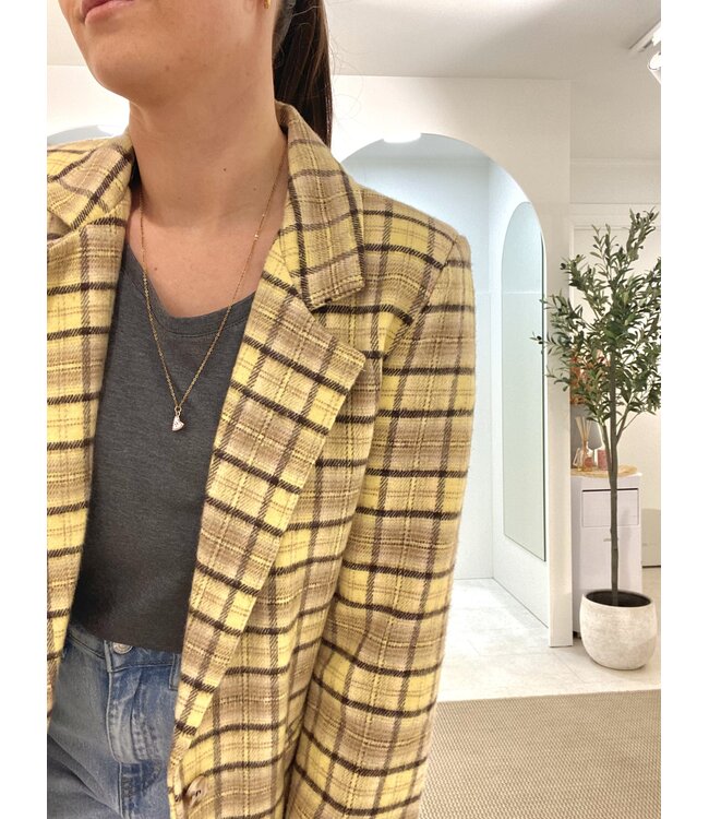 COSY CHECK BLAZER