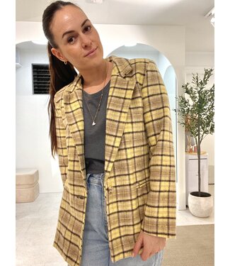 COSY CHECK BLAZER