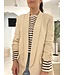 ROLLED ¾ SLEEVE BLAZER CR