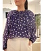 POLKA DOT BLOUSE BL
