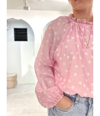 POLKA DOT BLOUSE PI