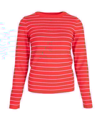 STRIPE FINE KNIT RE
