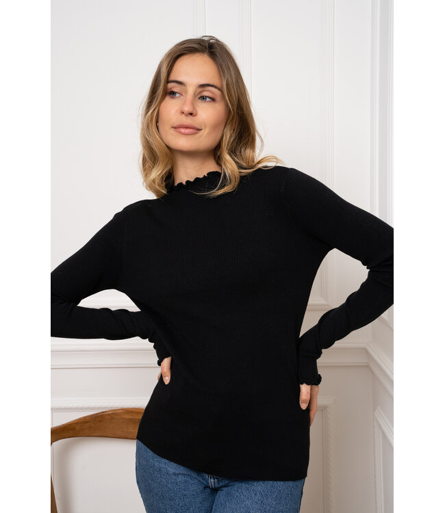 ELIN FINE BASIC KNIT BL