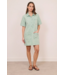 ZILOU DENIM DRESS KH
