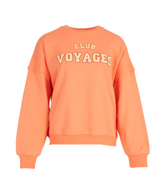 MILA  & ME CLUB SWEATER ORANGE S TOT L