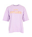 CLUB T-SHIRT OVERSIZED LILA S TOT L