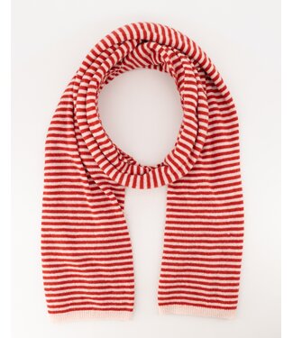 MILA  & ME CASSY SJAAL STRIPE LIGHT RED/PANNA