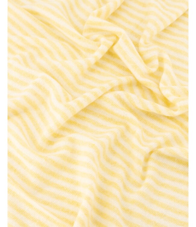 CASSY SJAAL STRIPE YELLOW/PANNA