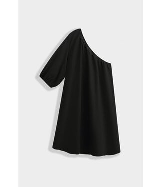 FLO ONE SHOULDER DRESS BL