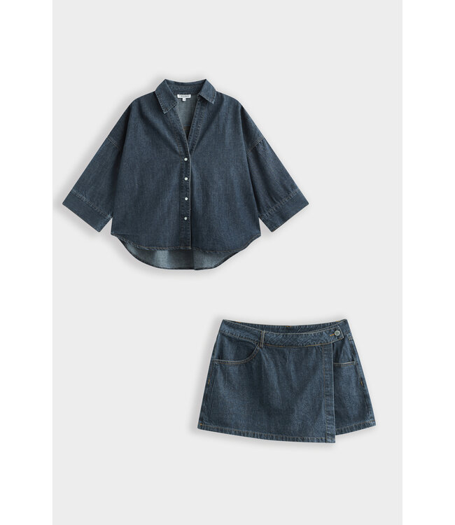 DIEDE DENIM SKORT DB