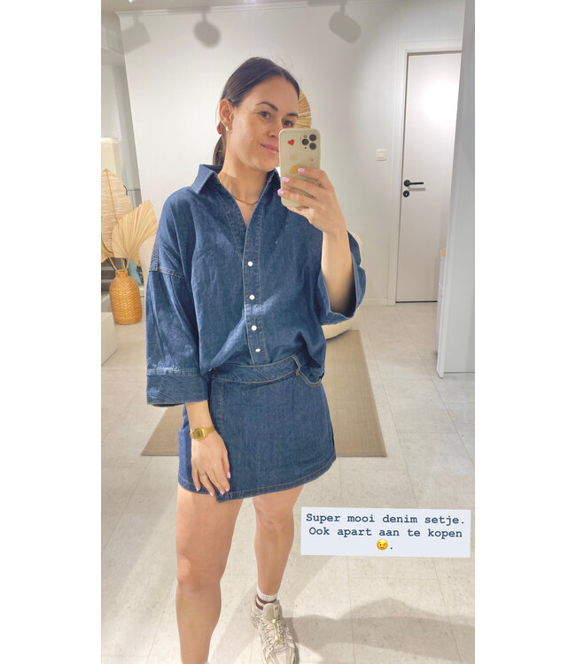 DIEDE DENIM SKORT DB