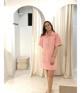 ZILOU DENIM DRESS FU