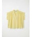 MILA  & ME FLEA SHIRT YELLOW ONE SIZE