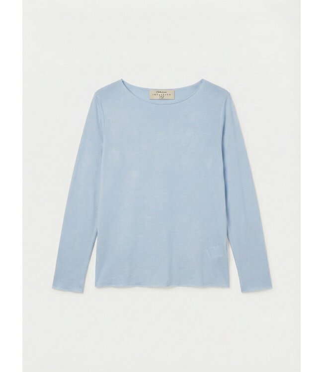 CASSIE LONGSLEEVE CASHMERE BABY BLUE ONE SIZE