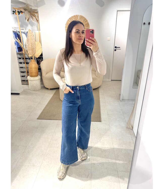 CASSIE LONGSLEEVE CASHMERE OUD ROZE ONE SIZE