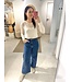 CASSIE LONGSLEEVE CASHMERE CREME ONE SIZE