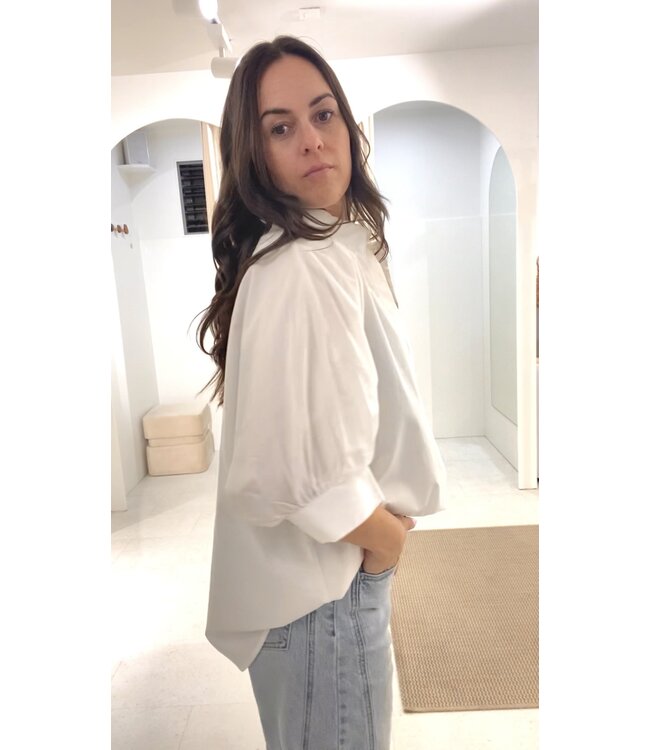 CLASSIC ¾ MOUW BLOUSE