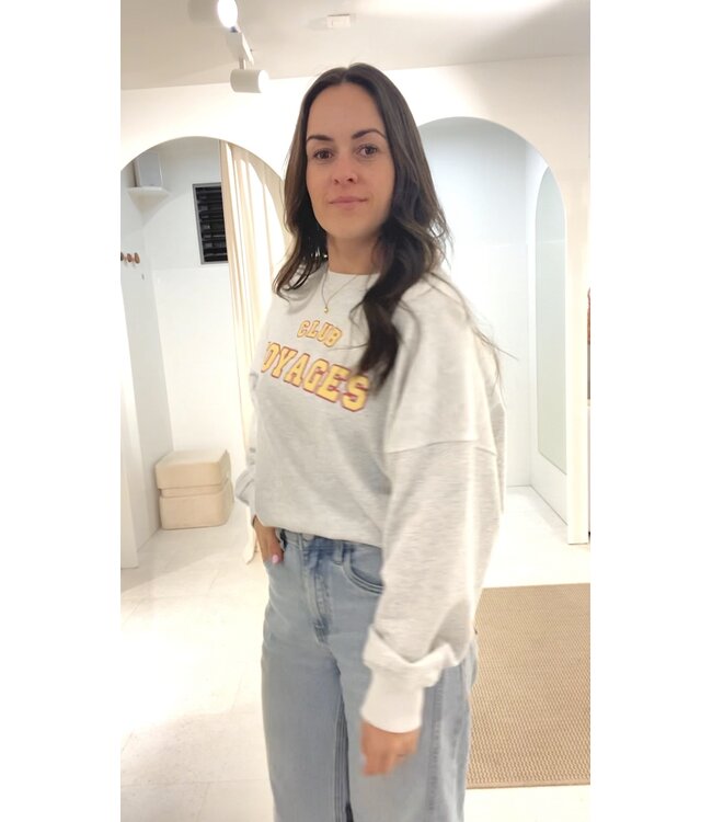 CLUB SWEATER GREY S TOT L