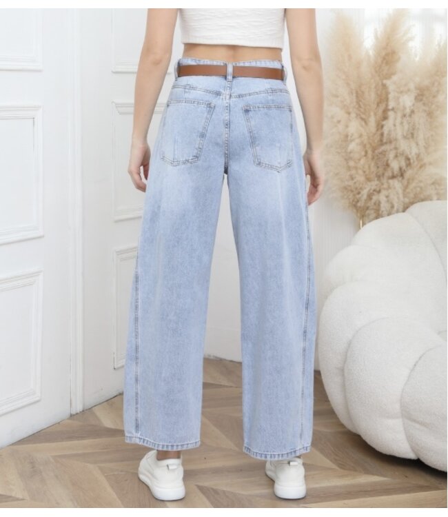 BARREL JEANS + RIEMPJE