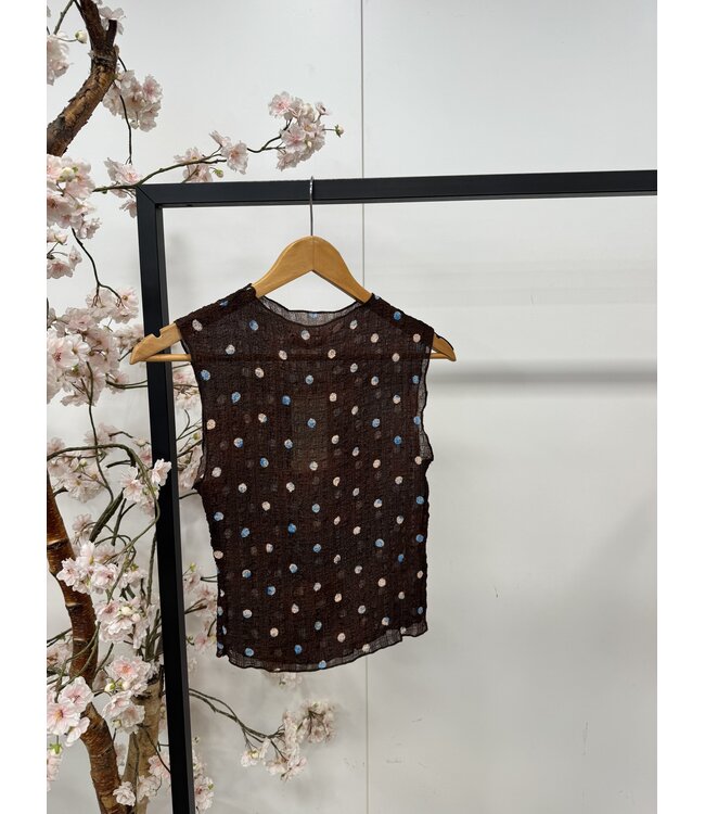 MESH TOP DOTS BR