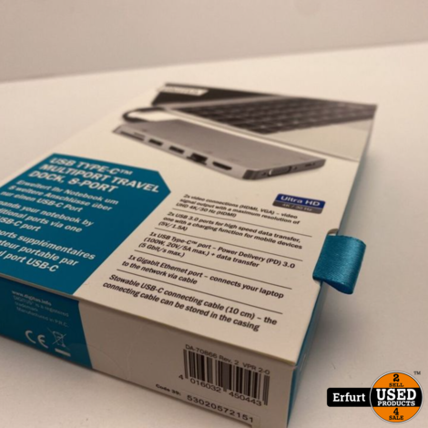 Digitus USB-C Multiport Travel Dock 8 Port