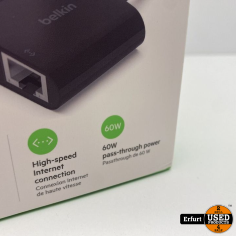 Belkin USB-C to Ethernet + Charge Adapter