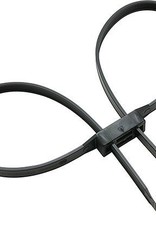 Speed Cuffs  12  stuks Kunststof Zwart