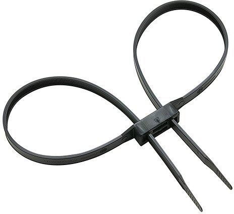 Speed Cuffs  12  stuks Kunststof Zwart