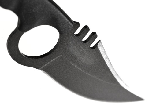 Claw Gear Neck Knife Black