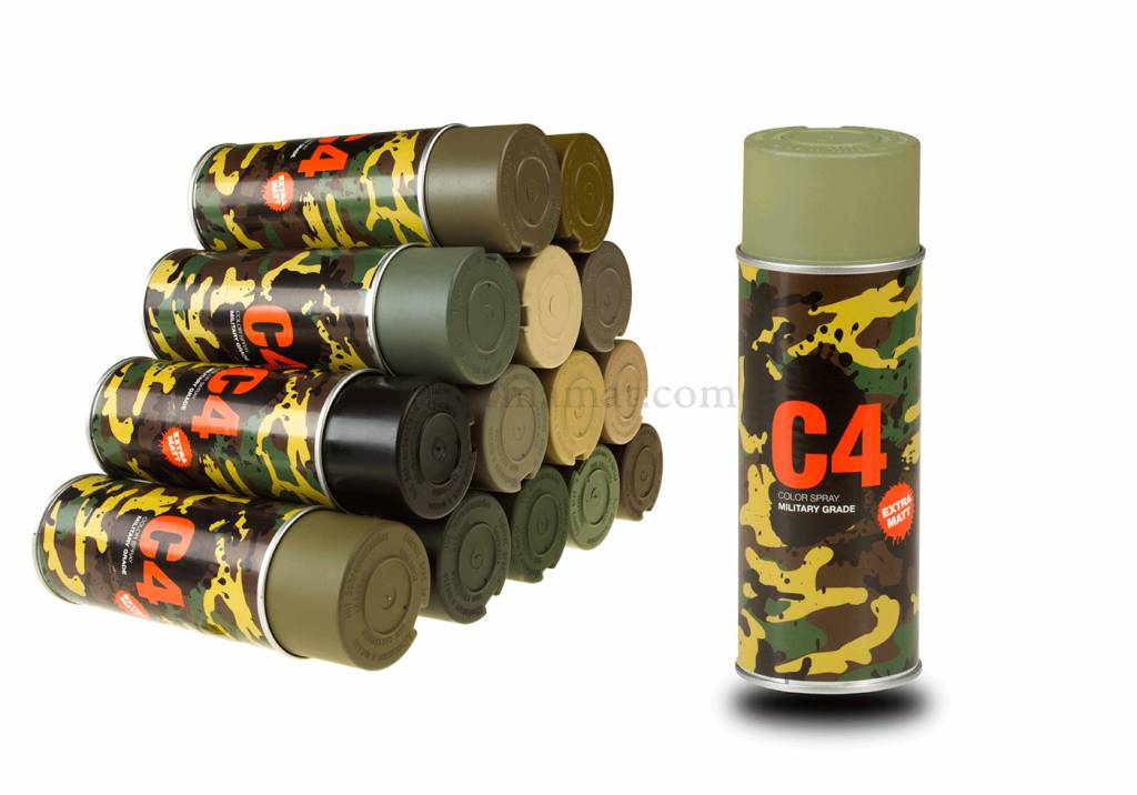 C4 Mil Grade Color Spray