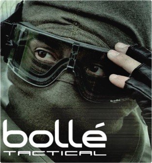 Bollé X800 tactical bril clear platinum (X800i)