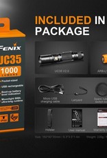 Fenix UC35 V2.0 oplaadbare LED-Zaklamp